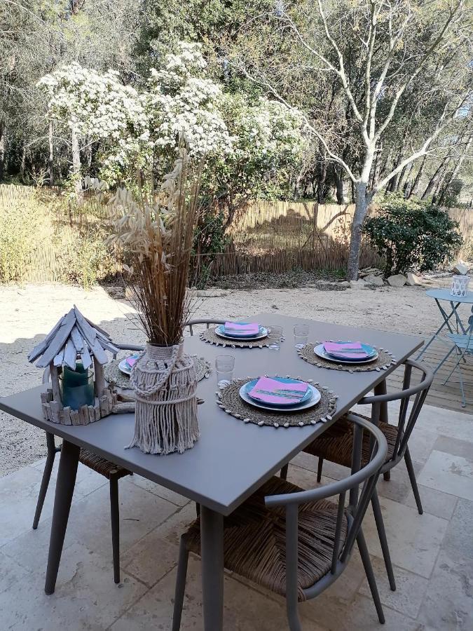 Maison 5 Personnes En Garrigue - Piscine-Spa Prive Langlade Екстер'єр фото
